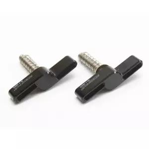 호환  Aceoffix 자전거 힌지 클램프 레버 Brompton 자전거 HCL-6 알루미늄 합금 T 라인