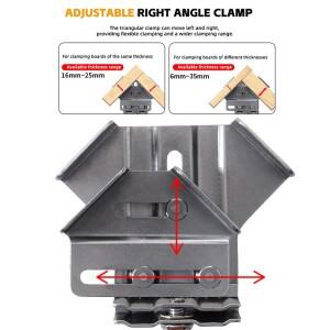 스테인리스 스틸 앵글 클램프 90도 퀵 릴리즈 직각