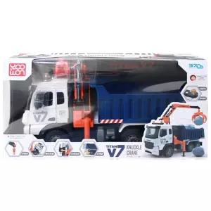 아기 자동차 완구 소리나는트럭 적재함 열림 건설차 장난감차 조카선물