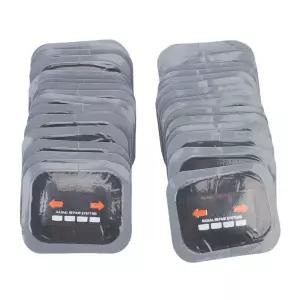 호환  래디얼 타이어 수리 패치 65x80mm 고무 타이어 패치 키트 자동차 트럭 펑크 수리