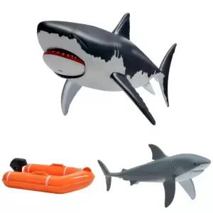 다이버피규어 상어피규어 미니어처 모형완구 장식소품 사물관찰 물고기