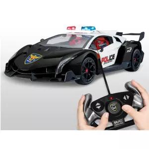 스포츠카 조종자동차 경찰차 나들이 RC완구 무선 아기RC완구 운전기능 RC카