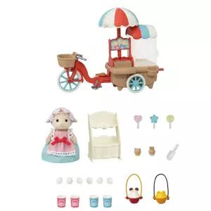 팝콘가게 소꿉놀이 자전거세트 미니 장난감 음식만들기 마트 쿠킹토이 모형