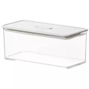 바켄 진공용기 유리 세트 대체 반찬통 밀폐 보관 300ML 야채