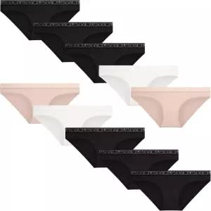 럭키 브랜드 여성 속옷 10팩 극세사 비키니 팬티 SXL
