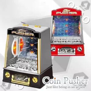 코인 푸셔 도져 동전 뽑기 크레인 기계 캔디 인형 머신
