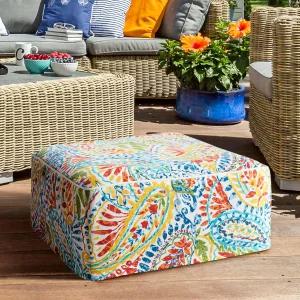 510 디자인 인플레이터 오스만 스툴 휴대용 파우치 손잡이 풋레스트 방풍 및 발수 실내 /아웃도어 파티오