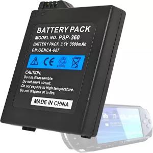 소니 PSP 1000 1001 배터리용 ROYUEU PSP1000 PSP1001 팻 게임 콘솔용 3.6V 3600mAh 배터리 팩 모델 PSP110