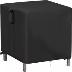 정다 야외 사각 테이블 커버 40인치 방수 파티오 비스트로 커피 헤비 듀티 작은 가구 40 x 28인치