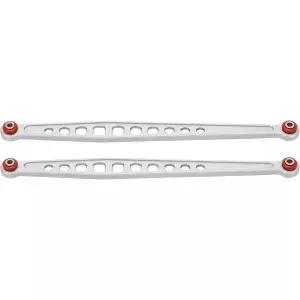 리부네어 2Pcs 알루미늄 합금 리어 서스펜션 링크 로드 링크실버