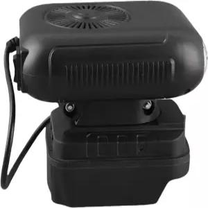 Zunate 휴대용 배터리 구동 우주 히터(90개의 플립 조정 2개의 열 설정 듀얼 USB 포트 포함) BL1830 BL1850