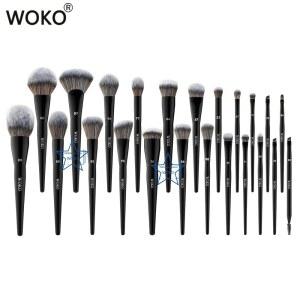 프로페셔널 파운데이션 파우더 하이라이터 컨실러 블러쉬 로우 컨투어 라이너 스머지 브러쉬 아이섀도 메이크업