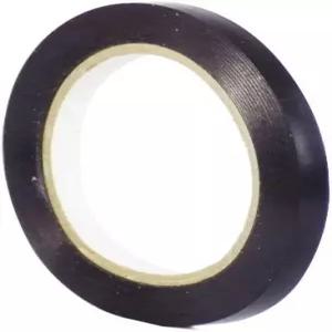 WOD VTCP366 블랙 핀스트라이핑 댄스 플로어 비닐 테이프 1/4인치 x 36야드. 학교 체육관 창고 주차 공간