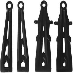 호심 XLH 신레홍 9125 RC 자동차 예비 부품 업그레이드 액세서리용 4Pcs 전면 상부 및 하부 서스펜션 암