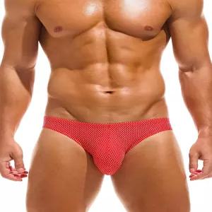 남성 브 속옷 로우 라이즈 벌지 파우치 비키니 편안한 통기성 멀티컬러