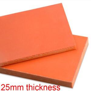 베이클라이트 플레이트 특수 카드 시트 전기 절연 보드 플렉시폼 레이어 기사 25mm 두께