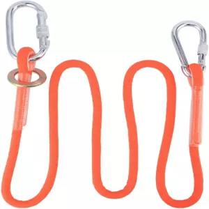 160만 버클 항공 작업 안전벨트 로프 랜야드 조절 가능한 나무 등반 벨트 구속 사냥 걸이식 스탠드