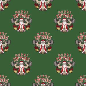 재미있는 메리 트마스 보디빌더 선물 랩 두꺼운 포장지 웨이트터 파워터 크리스마스 6피트 x 30인치 롤