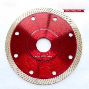 115x22.23x1.2x8mm 초박형 세라믹 타일 톱날 석재 대리석 절단기 디스크 다이아몬드