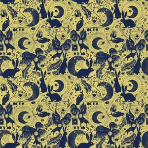 타로 셀레스티얼 선물 랩 두꺼운 동지 포장지 크리스마스 파티 장식 6피트 x 30인치 롤