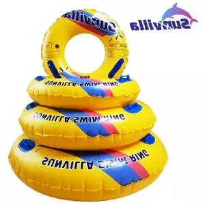 여름 물놀이 안전 튜브 어린이 청소년 성인용 수영 보조 원형 튜브 바다 워터파크