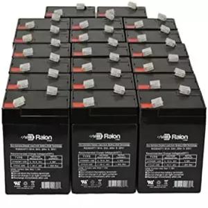 유니셀 TLA64020 팩용 라이온 파워 RG0645T1 6V 4.5Ah 교체 AGM 배터리