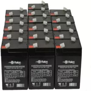 유니셀 TLA64516 팩용 라이온 파워 RG0645T1 6V 4.5Ah 교체 AGM 배터리