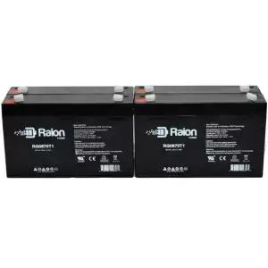 유니셀 TLA6804 팩용 라이온 파워 RG0670T1 6V 7Ah 교체 AGM 배터리