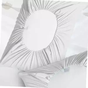 침구 위생 관리용 부직포 소재 베개 덮개 화이트 컬러 침실 청결 유지 가정용