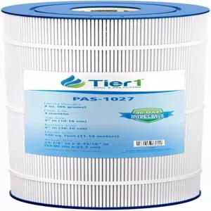 헤이워드 풀 필터 카트리지의 Tier1 교체용 C1200 CX1200RE 플레코 PA120 유니셀 C8412와 호환 235/16인치
