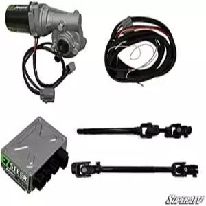 캔암 매버릭 트레일용 슈퍼ATV EZ스티어 파워 스티어링 키트2018+ 220W 모터 더 즐거운 승차감을 위한 노력