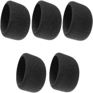 녹음 인터뷰 노래 블랙 5팩 HM1001을 위한 SM58 베타58 및 유니버설 마이크용 일반 마이크 그릴 내부 폼