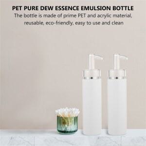 2개입 샴푸 보습제 용기 뚜껑 로션 가능한 리필