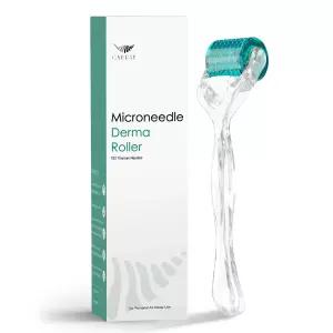 GXBRSY 더마 롤러 티타늄 바늘 192 마이크로 니들 가정용 미세 피부 마모 도구 파란색