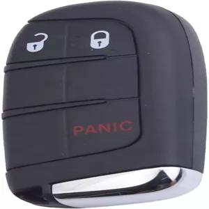 DUNSIHUI M3N40821302 자동차 키포 키리스 68417820AA 제어 엔트리 리모컨 433MHZ 3 버튼 차량 교체