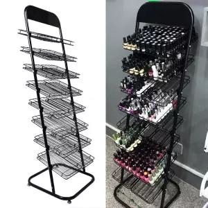 매니큐어 진열대 네일샵 철제 선반 보관대