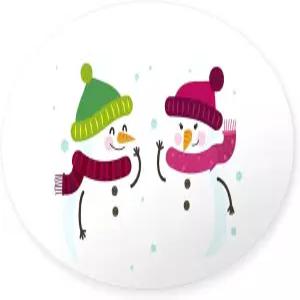 카페프레스 신혼부부 첫 번째 크리스마스 스티커 타원형 자동차 범퍼 스티커10팩