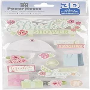 페이퍼 하우스 3D 스티커브리덜 샤워