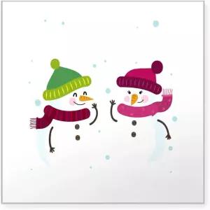 카페프레스 신혼부부 새 남편 아내 첫 크리스마스 스티커 사각 범퍼 자동차 데칼