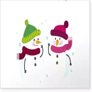 카페프레스 신혼부부 첫 번째 크리스마스 스티커 직사각형 범퍼 스티커10팩 카 데칼