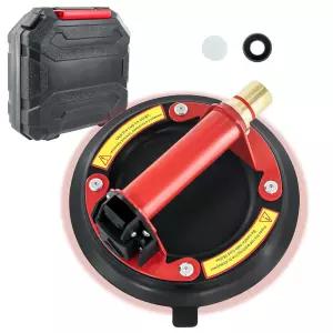 헤비 듀티 흡입 컵 금속 손잡이가 있는 8인치 창문 황동 펌프 및 휴대용 케이스 대형 유리 타일 대리석