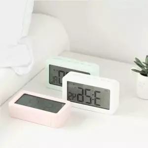 디지털 스톱워치 수험생용 공부 타이머 책상용 무소음 전자 알람 시계