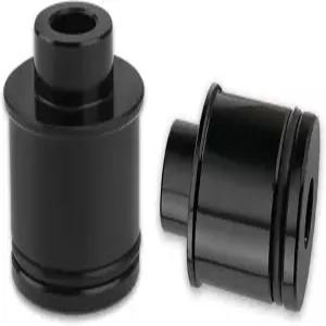 산악 도로 자전거 바퀴를 위한 Wshxjyay 2팩 허브 어댑터 퀵 릴리스 컨버터 12mm/15mm ~ 9mm 스루 액슬