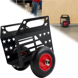 Knmuoep 도어 패널 접이식 돌리 800LBS 용량 다목적 플랫폼 카트 무빙 드라이월 합판 방향성 스트랜드 보드