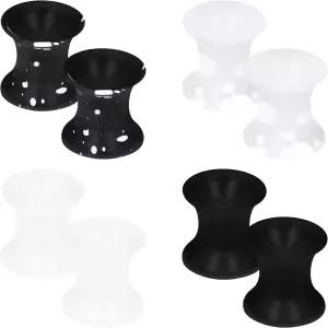 카도고노 실리콘 이어 게이지 유연한 터널 플러그 스트레처 익스팬더 더블 플레어 살코기 피어싱 여성