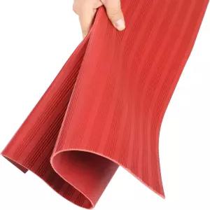 23.6인치 x 20인치 고무 단열 매트 고전압 1000V 배전반 전기 방 미끄럼 방지 안전 유전체 바닥 변압기