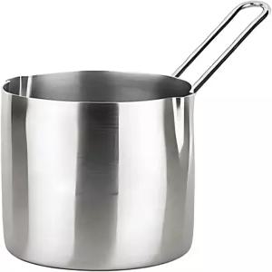 터키식 커피 포트 스테인리스 스틸 세즈베 ？ 16.9온스 소형 우유 워머 스토브용 보일러 그리스식 아랍식