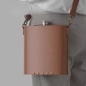 티타늄 힙 플라스크 야외용 양주병 초경량 술병 백패킹