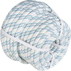 5/8인치 x 150피트 내구성 있는 식목공 황소 로프 이중 브레이드 폴리에스터 리깅 라이징 라인 고강도 트리