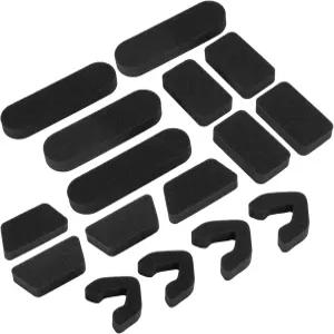 이스턴 배팅 앤 캐처 헬멧용 헬멧 패딩 키트 2팩 야구 소프트볼 유소년 훈련용 0.79인치 두꺼운 소프트 폼